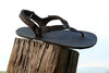 Shamma Warriors sandals on a stump