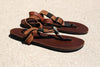 Shamma Sandals All Browns on ground