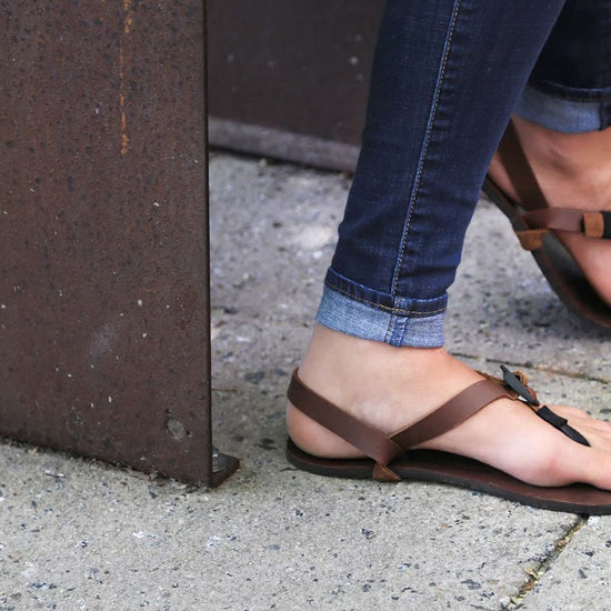 All Browns sandals industrial bench