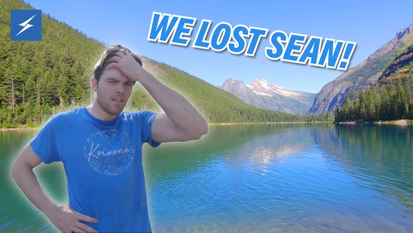 We Lost Sean in Glacier National Park! - Shamma Sandals