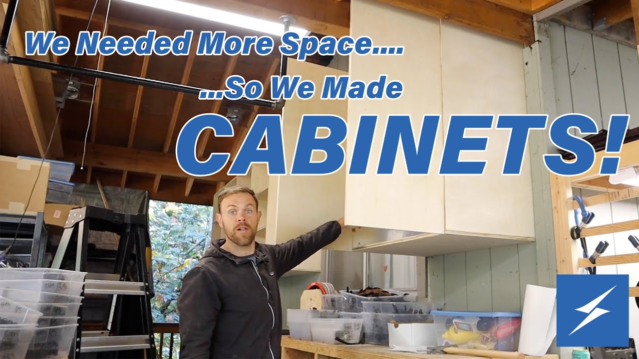 Making Some Cabinet Space- New Video!