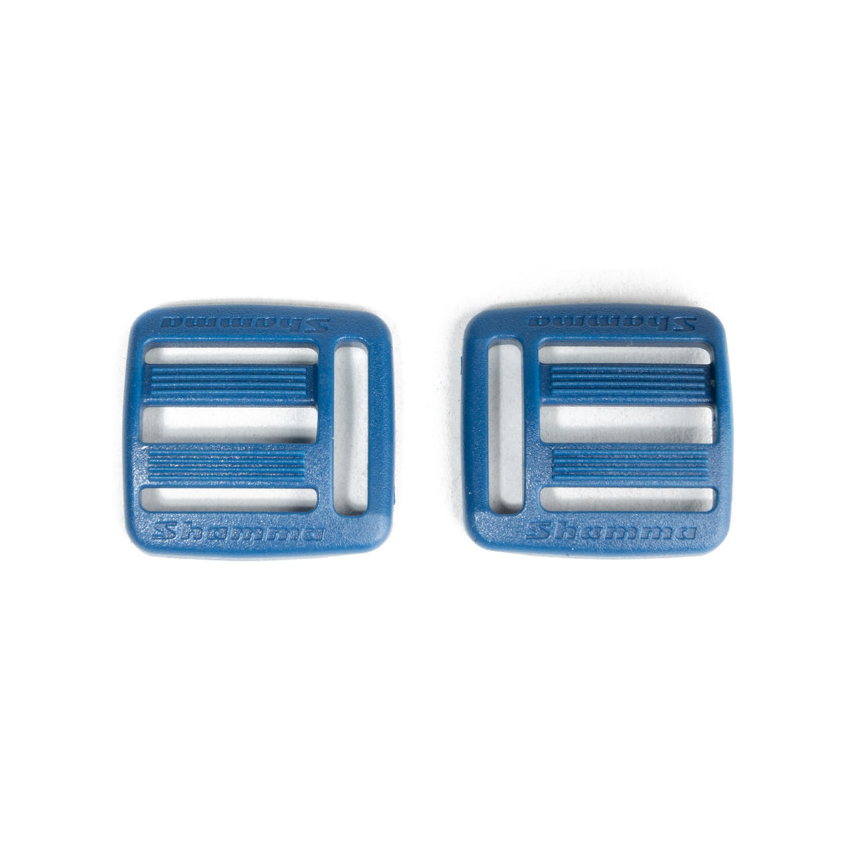 Shamma Elite Color Buckles, blue, left and right pair