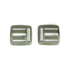 Shamma Elite Color Buckles, green, left and right pair