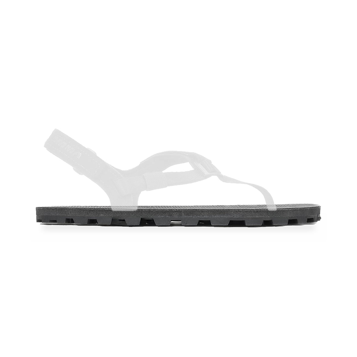 Elite Ibex 13mm replacement sole, UltraGrip footbed, shown on the Elite sandal with the straps faded