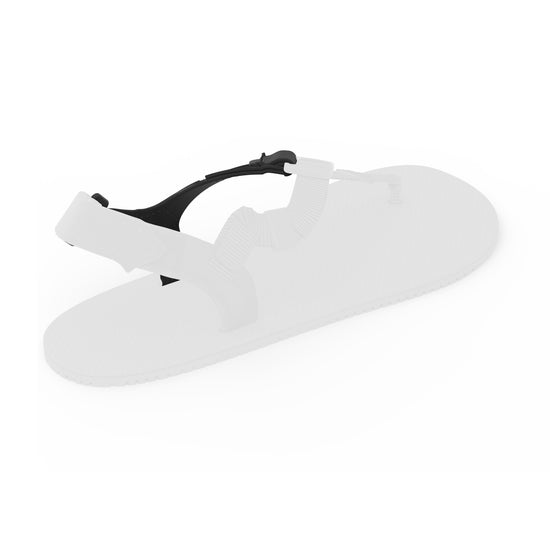 Shamma Elite Insole Strap, three-quarter view on an Elite sandal with the rest faded