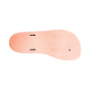 Elite Legend replacement sole, undyed vegetable-tan leather, seen from above