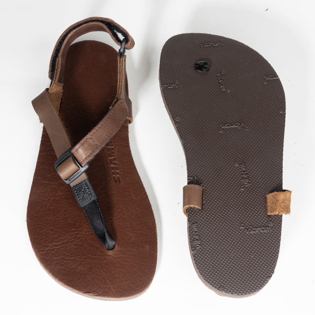 Candy Black Sole Brown Strap - Moo Chuu India