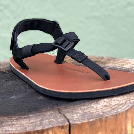 Shamma Chargers LE Sandals on stump