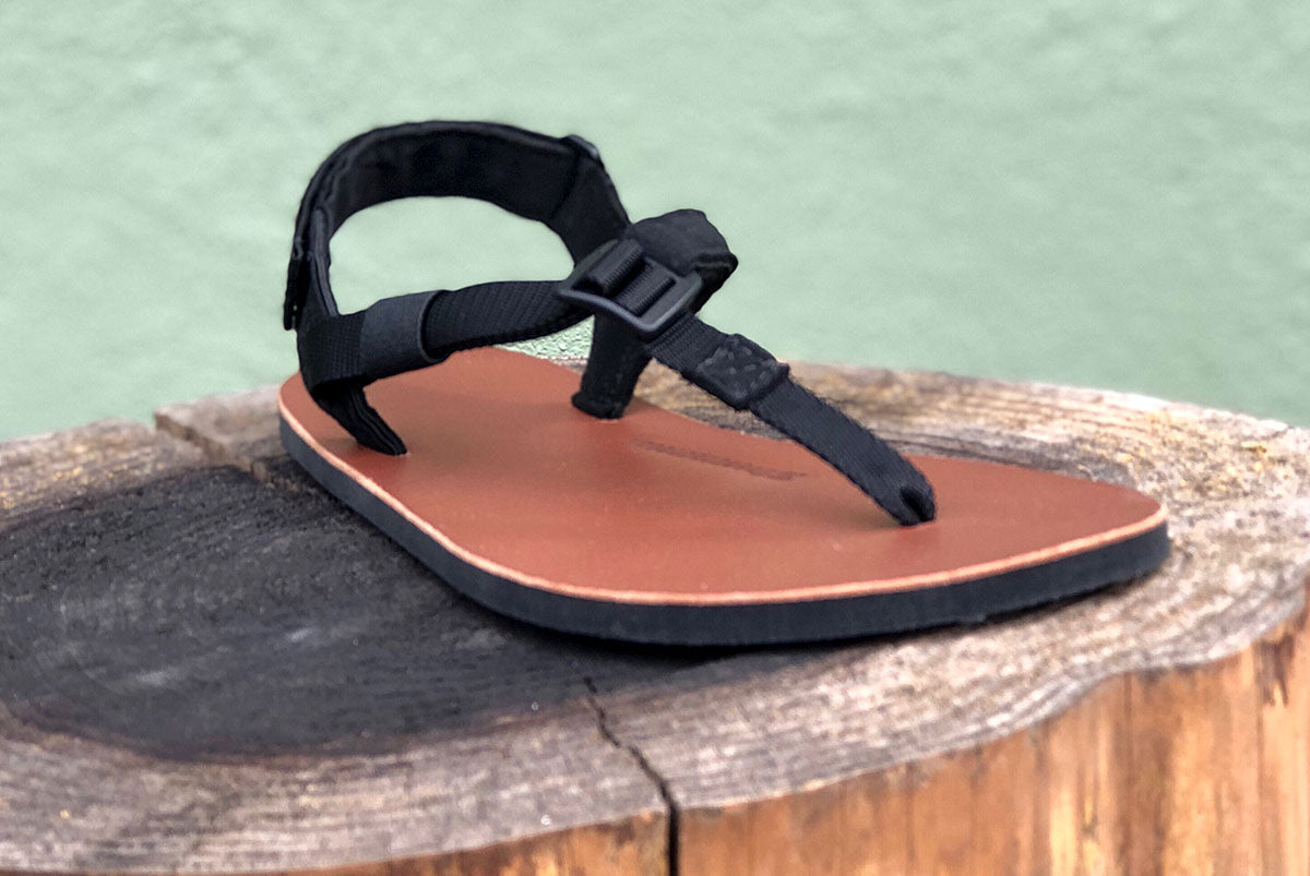 Shamma Chargers LE Sandals on stump