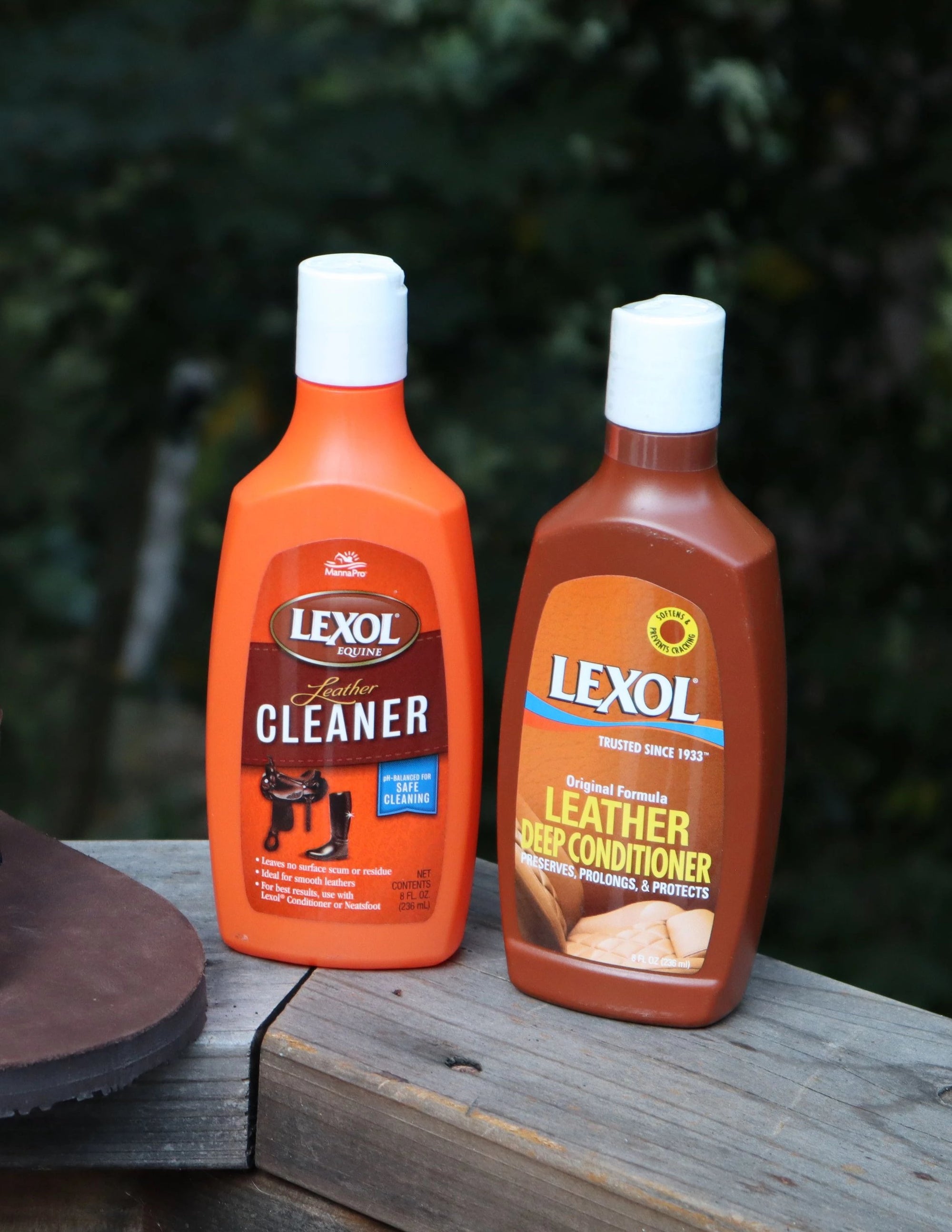 Lexol Leather Cleaner and Conditioner Bundle Shamma Sandals