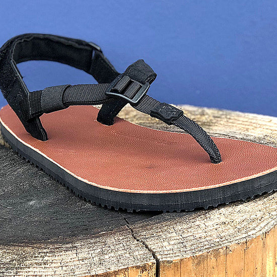 Mountain Goats LE Sandals on stump