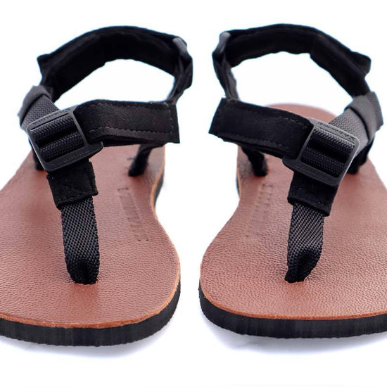 Shamma Little Chargers Leather Edition sandals front view