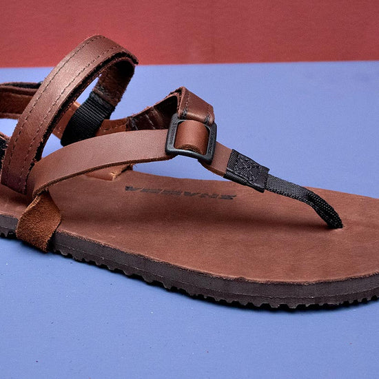 Super Power Straps three quarters on sandals