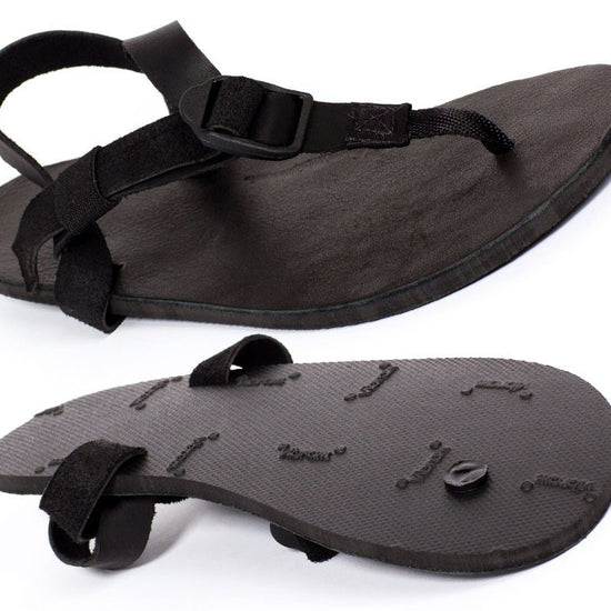 Shamma All Blacks Sandals Top and Bottom