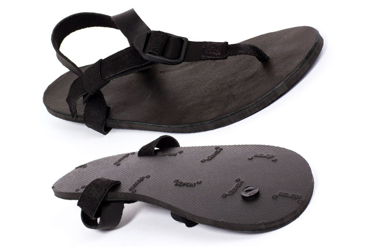 Shamma All Blacks Sandals Top and Bottom