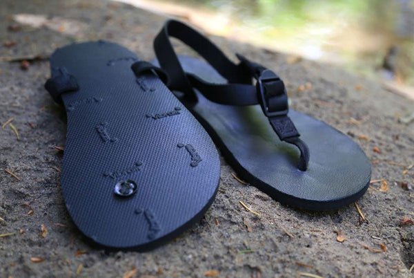 All Blacks Sandals - Classic Huarache Inspired Design | Shamma Sandals