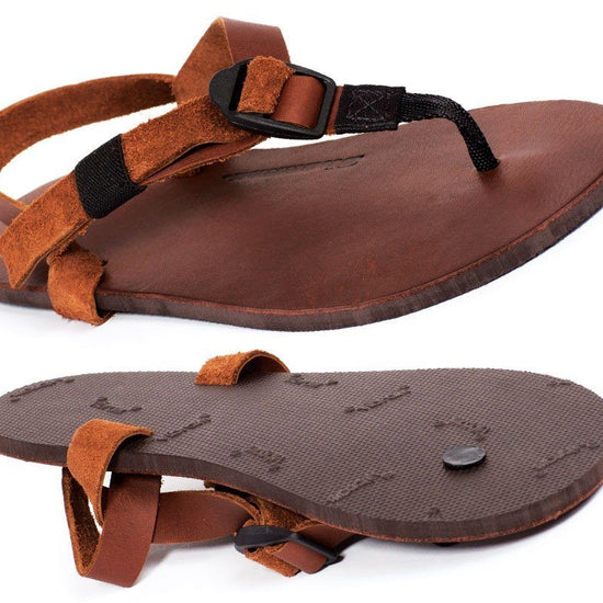 Shamma All Browns Sandals Top and Bottom